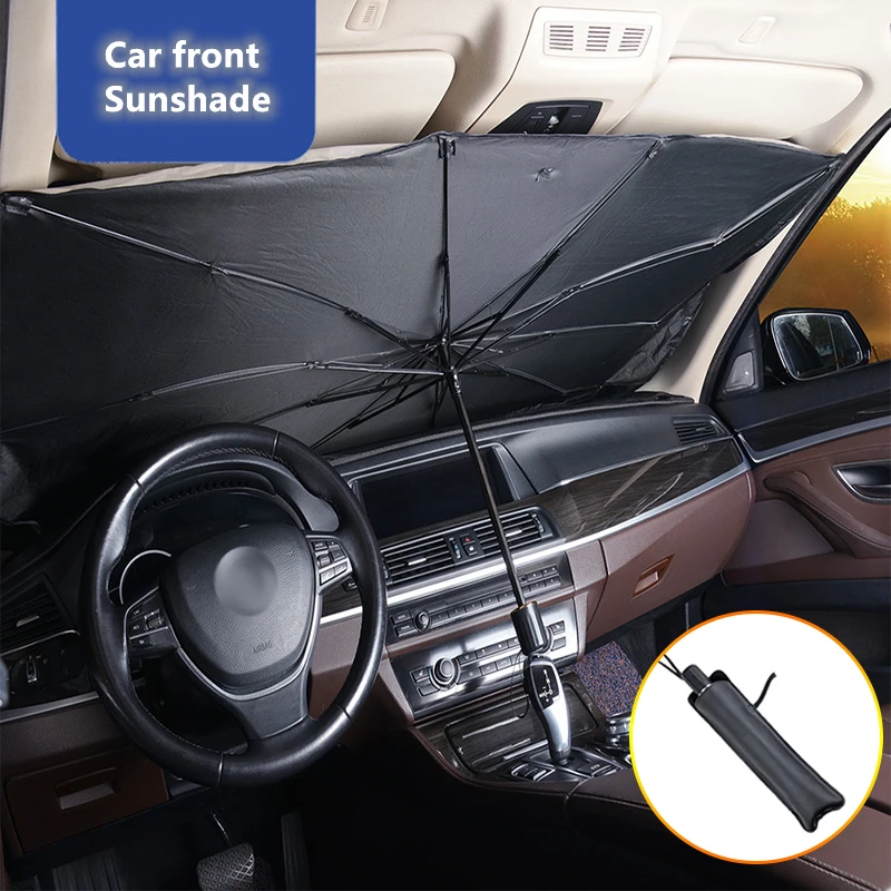 Tech Car Accessories - Kaca Depan Mobil Pelindung Matahari Multifungsi,