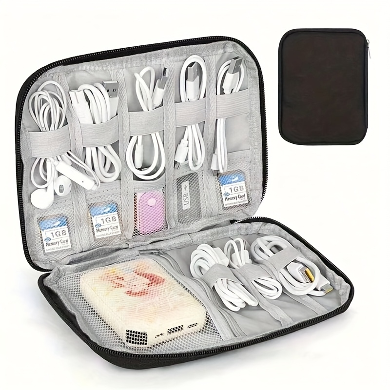 1 buah Kotak Penyimpan Kabel d - Tech Accessories Travel Organizer Pouch ulasan dan harga