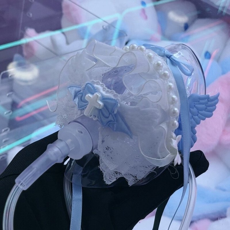 Desain Asli Masker Oksigen Dek - Kawaii Tech Accessories ulasan dan harga