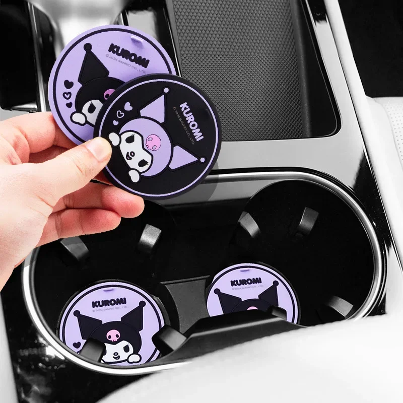 2 Buah Tatakan Gelas Mobil San - Kawaii Tech Accessories ulasan dan harga