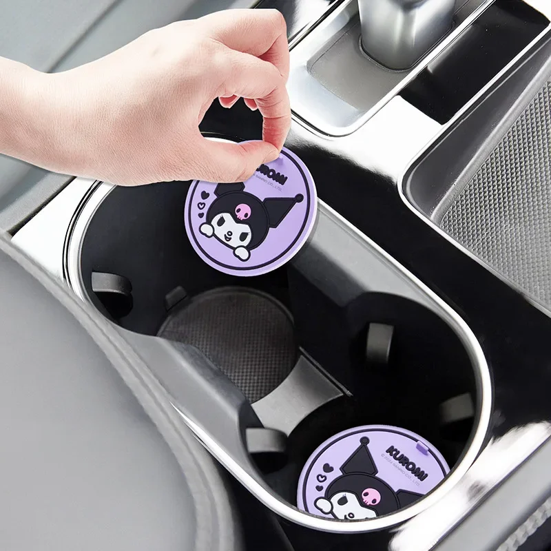 2 Buah Tatakan Gelas Mobil San - Kawaii Tech Accessories ulasan dan harga