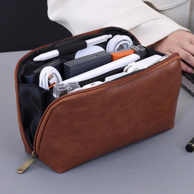 Kantong Organizer PU Tech untu - Tech Accessories Storage ulasan dan harga